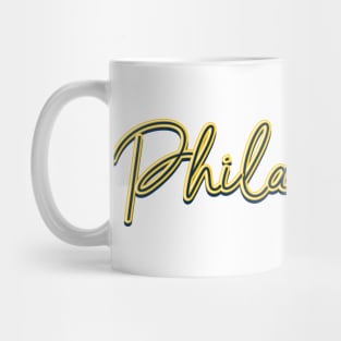 Philadelphia Drexel Sticker Mug